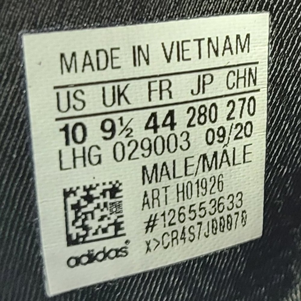 Adidas NMD R1 Originals - Red Japanese Side Print - Black White 2020 Men Size 10 - Picture 13 of 13